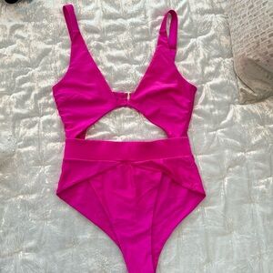 MBM one piece cutout swimsuit